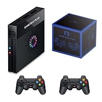 Newcomer X5S Game Stick, 2.4G Mini Retro Handheld Game Console with Built-in 10 Emulators, 25,000 Games, HD 4K 128G Plug and Play Video Games for TV (EU-Plug)