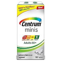 Centrum Multivitamin/Multimineral Minis Adults 50+ 180 Tabs
