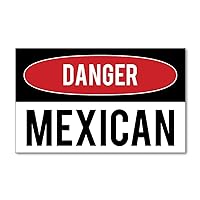 Danger Mexican Sticker Decal Funny Adult Hard Hat Bumper Laptop