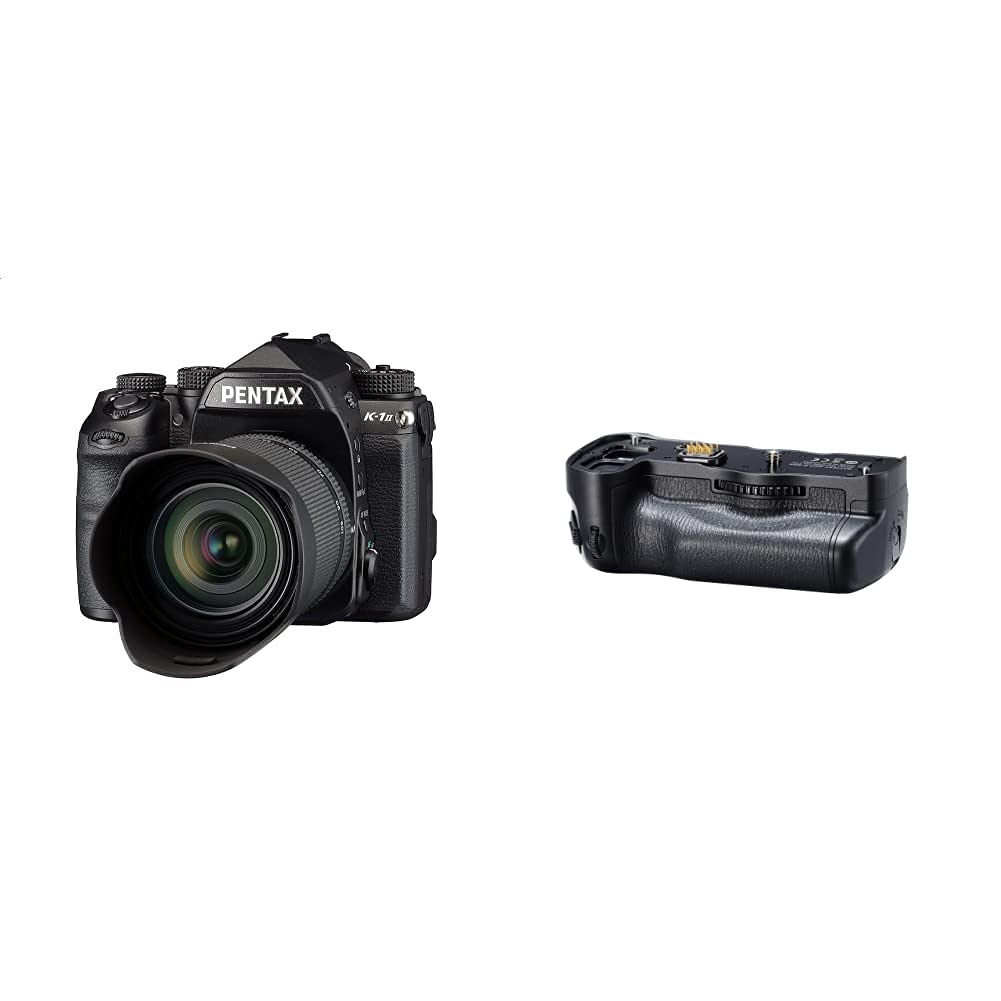 Pentax K-1 Mark II w/D-FA 28-105 WR Lens: 36.4MP Full Frame High Resolution Digital Camera with Pentax D-BG6 Digital Camera Battery Grips (Black)