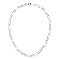 Freshwater Cultured Pearl Strands Necklace Sterling Silver Fine Jewelry for Women 16