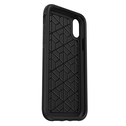 OtterBox iPhone XR Symmetry Series Case - BLACK, Ultra-Sleek, Wireless Charging Compatible, Raised Edges Protect Camera & Screen