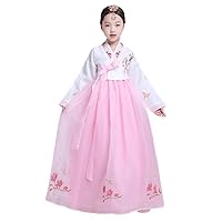 Korean Traditional Hanbok for Girls Birthday Party Korean National Girl Dolbok