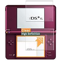 4-Pack Screen Protector, compatible with Nintendo DSI XL TPU Film Protectors Sticker [ Not Tempered Glass ]