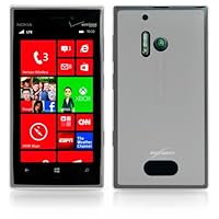 BoxWave Case Compatible with Nokia Lumia 928 (Case by BoxWave) - Arctic Frost Crystal Slip, Flexible, Form Fitting, TPU Case for Nokia Lumia 928 - Frosted Clear