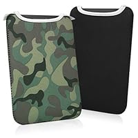 BoxWave Case Compatible with Kindle Paperwhite (1st Gen 2012) - Camouflage SlipSuit, Slim Design Camo Neoprene Slip On Pouch