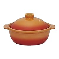 Koyo Pottery Potoffe Pot No. 9, Bake Orange 19851009