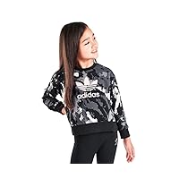 adidas Originals Tie-Dye Crewneck Sweatshirt and Leggings Girls Clothing Set