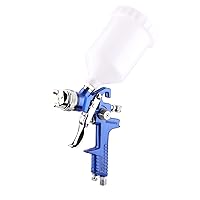 Professional HVLP Gravity Feed Air Spray Gun with 1.4mm Nozzles, 20 oz, 600cc