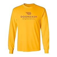 Door Food Courier Delivery Dash Service Men's Long Sleeve T-Shirt