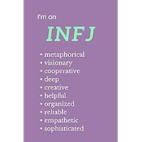 INFJ Notebook: College Ruled MBTI Personality Type Journal 6 x 9, 120 Pages