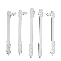 Replacement Parts for Barbie Dreamhouse - Barbie Doll Dream House Dollhouse X7949 ~ Column Bag B ~ Includes 5 Columns, 3 Second Floor and 2 Third Floor