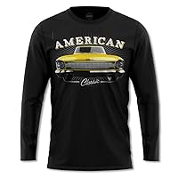 Men's 1966 Nova American Muscle Car Long Sleeve Shirt