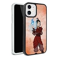Avatar The Last Airbender Azula Protective Slim Fit Hybrid Rubber Bumper Case Fits Apple iPhone 12 Pro and 12