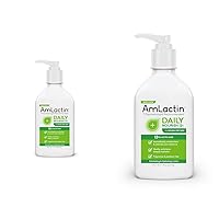 AmLactin Daily Moisturizing Lotion Bundle - 14.1 oz 12% Lactic Acid Lotion and 7.9 oz 12% Lactic Acid Lotion