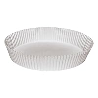 Hoffmaster BL7FCL Waxed, Fluted Round Cake/Tart Liner, 9-3/4