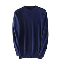 Men's Outdoor Warm Wool Sweater Autumn Winter Long Sleeve Knitting Coat Business Casual Basic Tops