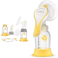 Medela Classic PersonalFit Flex Double Pumping Kit for Electric Breast Pumps & Manual Breast Pump with Flex Shields Harmony Single Hand for More Comfort and Expressing More Milk