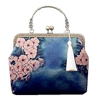 Lightweight Handbag Women Vintage Shoulder Bag Women Purse Flower Handbag Cross Bag