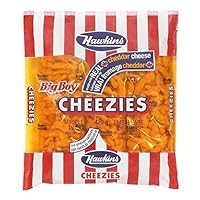 Hawkins Made with Real Cheddar Cheese Cheezies, Big Boy Triple Pack 420g, 14.8oz , Made in Canada