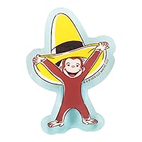 Tees Factory Curious George Acrylic Clip Yellow Hat Hat: 2.6 x Width 1.8 x Depth 0.7 inches (6.5 x 4.6 x 1.8 cm) OG-5551105KB