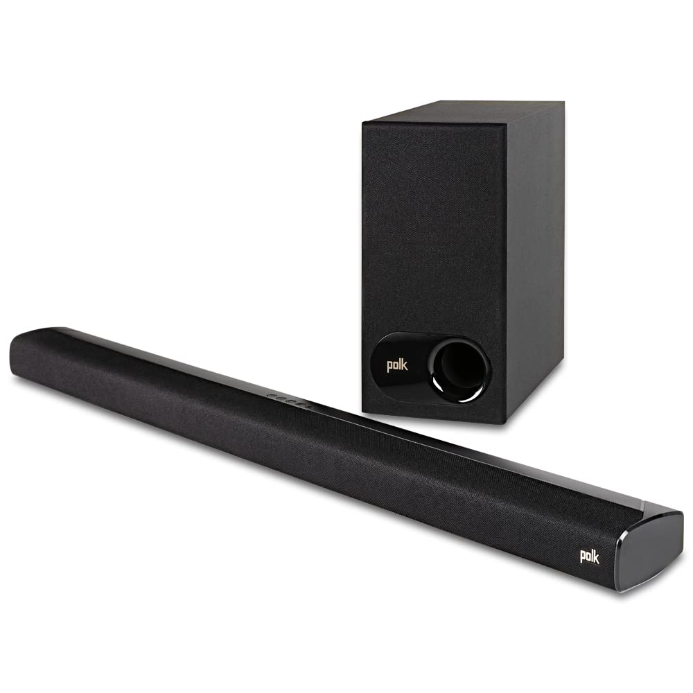 Mua Polk Audio Signa S2 Ultra-Slim TV Sound Bar | Works with 4K & HD TVs |  Wireless Subwoofer | Includes HDMI & Optical Cables | Bluetooth Enabled,  Black trên Amazon Mỹ