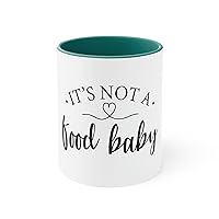 11oz Accent Coffee Mug Colors Humorous Parenting Sarcastic Moms Breast Feeding Motherhoods Mockingly Funny Momma 11oz / Green