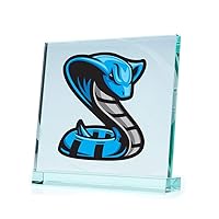 Decals Stickers Blue Cobra Decor Motorbike Bicycle Vehicle ATV car Lap (8 X 6.57 Inches)