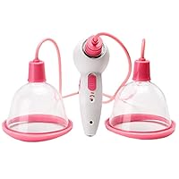 Electric Breast Massager, Bust Lift Enhancer Machine Enhancing Cup Powerful Breast Enlargement for Breast Health Care for Breast Massage for Women AB Cup