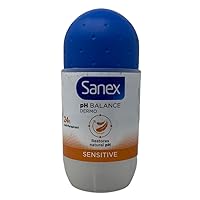 Sanex Sensitive Roll On Anti-Perspirant Deodorant 50ml (PACK OF 6)