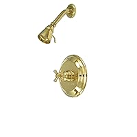 Kingston Brass KB2632BXSO Metropolitan Pressure Balanced Shower Faucet, Polished Brass