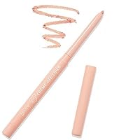 ColourPop PEACH FUZZ Matte Eyeliner Retractable Pencil Creme Gel (Pastel Peach), 0.2g (0.007 Ounce)
