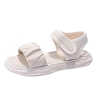 Shoes for Girls Toddler Fahsion Casual Beach Summer Sandals Children Dress Dance Anti-slip Hook and Loop Shoes Slippers