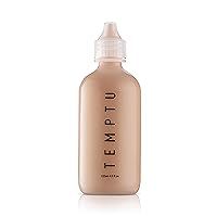 TEMPTU S/B Silicone-Based Airbrush Foundation: Professional Long-Wear Liquid Makeup, Sheer To Full Coverage For A Hydrated, Healthy-Looking Glow & Luminous, Dewy Finish On All Skin Types, 12 Shades