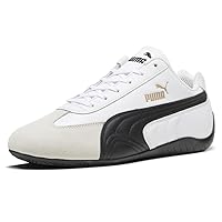 Puma Mens Speedcat Shield Bw Lace Up Sneakers Shoes Casual - White
