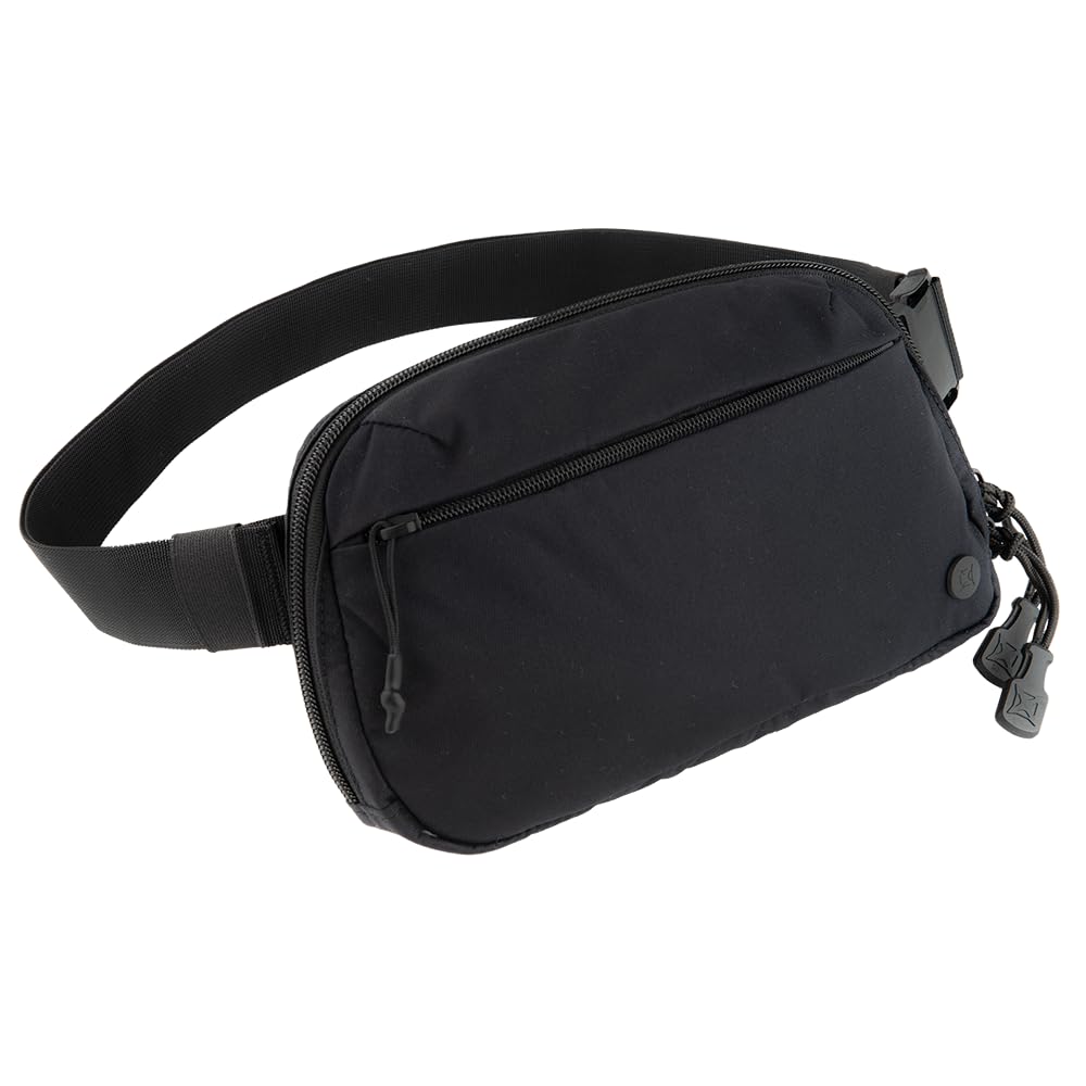 Vertx Everyday Fanny Pack, 2L Tactical Crossbody, Concealed Carry Bag for Women and Men, CCW, EDC, Travel, Work, Outdoor, Lena Collection, Lena Miculek, It's Black