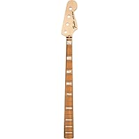 Fender Classic Series 70s Jazz Bass Neck, C Shape, 20 Vintage Frets, Pau Ferro Fingerboard, with Block Inlays
