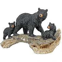Design Toscano Controlling the Cubs, Mother Black Bear Animal Statue