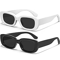 Retro Rectangle Kids Sunglasses 90’s Vintage Fashion Narrow Square Frame Glasses Shades for Girls Boys UV Protection