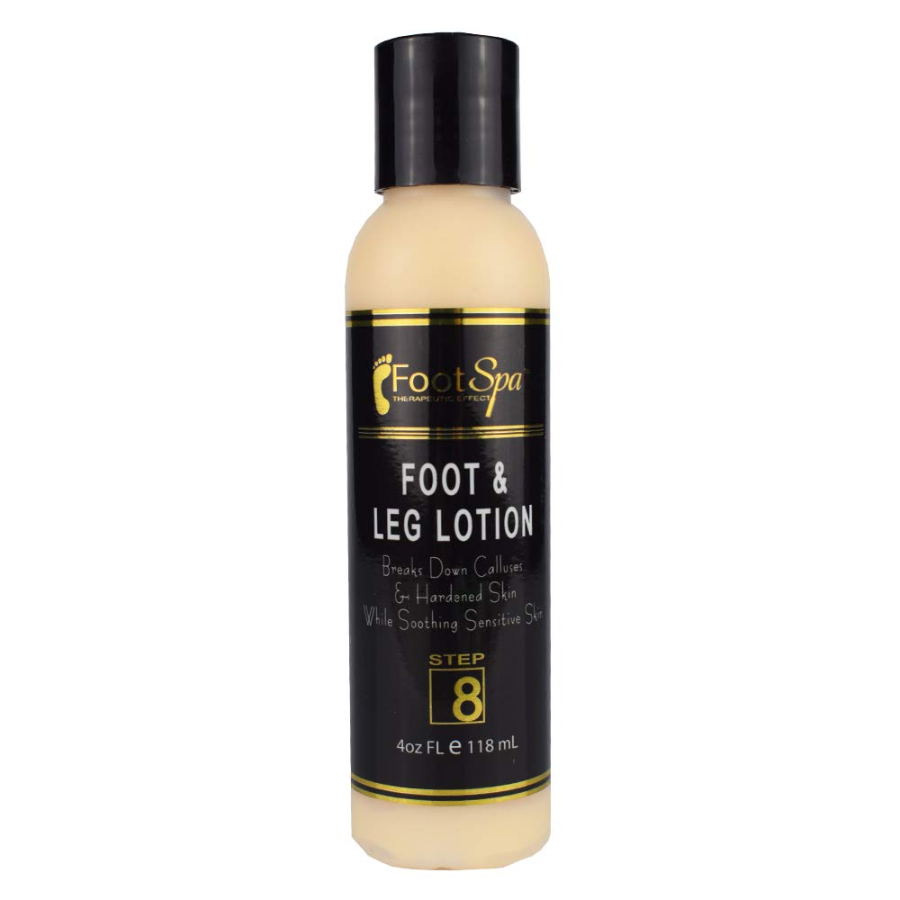 Foot SPA - Healing Therapy Massage Lotion, 4 Oz - with Peppermint and Eucalyptus - Professional Pedicure, Body and Hot Oil Manicure, Infused with Natural Oils and Vitamins