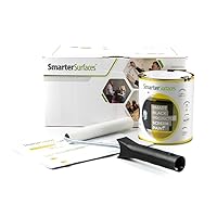 Smarter Surfaces Black Projector Screen Paint 48ft² | HD 4K 8K Projections for Home Theater & Gaming | for Laser and Ultra Short Throw | Designed for Dark Rooms (Gain Value 0.1)