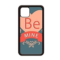Valentine's Day Pink Red Be Mine for iPhone 12 Pro Max Cover for Apple Mini Mobile Case Shell