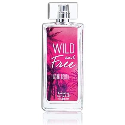 Tru Western Wild and Free Boho Beach Women's Hydrating Hair and Body Fragrance, 3.4 fl oz (100 ml) - Fresh, Creamy, Coconut