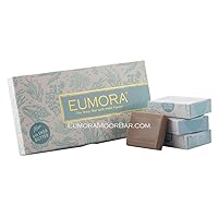 Eumora Shea Butter, Facial Cleansing Moor Clay Soap. Organic Face Wash for Anti-Aging, Brightening, Lifting, Tightening, Wrinkles. All Natural SLS-Free Face Detox Cleanser for Men, Women