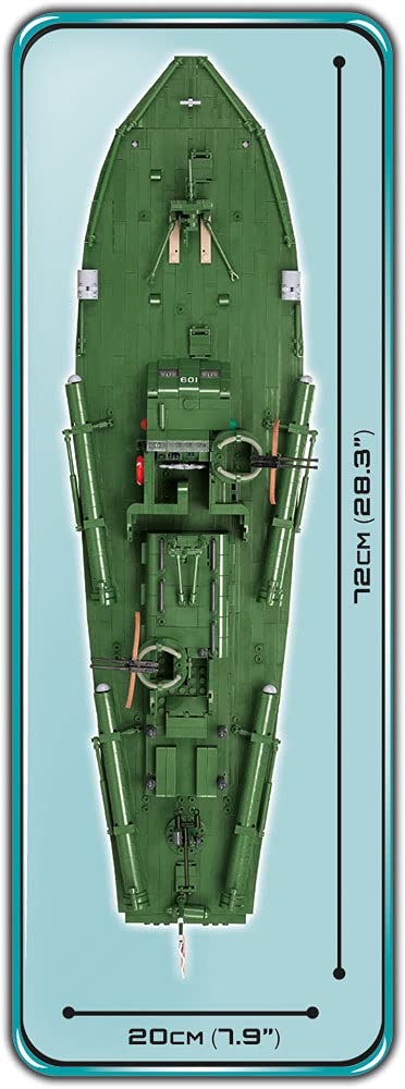 Cobi toys 3726 Pcs Hc WWII /4825/ Patrol Torpedo Boat Pt-1