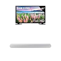 SAMSUNG 40-inch Class LED Smart FHD TV 1080P (UN40N5200AFXZA, 2019 Model) HW-S61B 5.0ch All-in-One Wireless Soundbar w/Dolby Atmos, Q-Symphony,Alexa Built-in, Bluetooth TV Connection, 2022