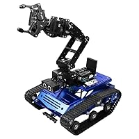 Intelligent Tankbot Robot Car Equipped with Advanced Programming and Robotic Arm