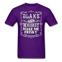 Blake and Whiskey Make me Frisky T-Shirt Plus