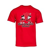 Mens Steamboat Willie T-Shirt - Vintage Relationship Goals Cartoon Shirt