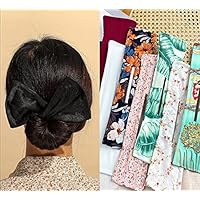 Bow Twist Clip Lazy Disc Hair Apparatus Distribute Bundle Hair Print Disc Hair Apparatus Magic Hair Accessories Women (2)